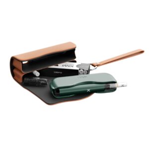 Leather Case Kiwi - Kiwi Vapor