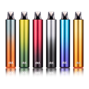 Dotmod lancia la nuova Dot Switch R è perfetta sia per utenti neofiti o esperti che cercano un prodotto comodo e dalle ottime prestazioni Senza pulsante, un’autonomia di 1000 mAh, una cartuccia da 0,8 Ω con capacità di 3 ml e un flusso d’aria regolabile proprio sotto la porta USB C.
