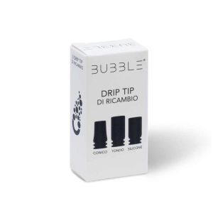 Kit Drip Tip 3 pezzi Bubble - Vaporart