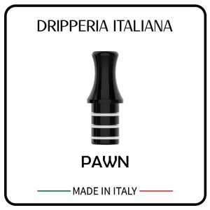 Pawn Drip Tip - Dripperia Italiana - Black Derlin