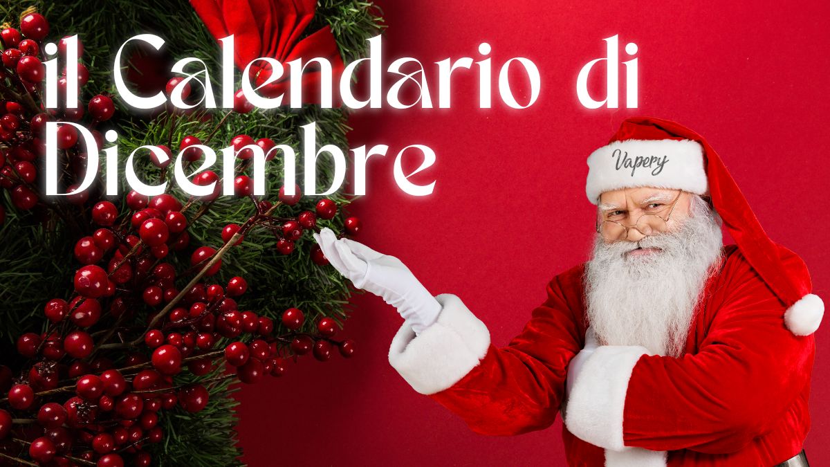 Christmas Vlog Il calendario di Dicembre di Vapery
