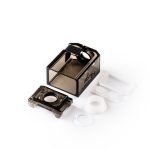 SnailTank v2 Atmizoo | Boro Rev4 | Dual Refill + PCTG Smoked Black