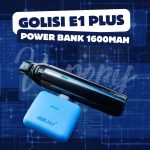 Golisi E1 Plus power bank 1600mAh USB-C 2A connettore pieghevole