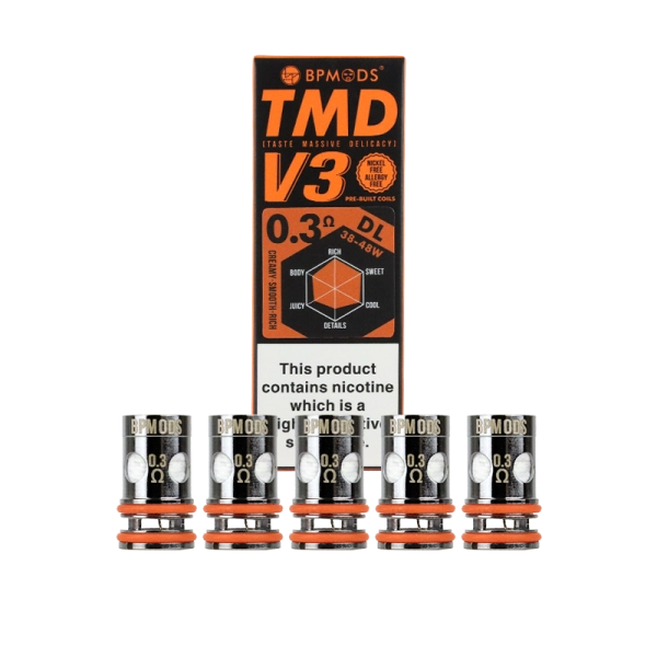 TMD Mesh Coils V3 – BP Mods - Vapery Solaro