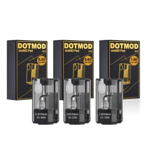 dotAIO Pods dotmod 2 pezzi 4.0ml airflow regolabile vapery solaro
