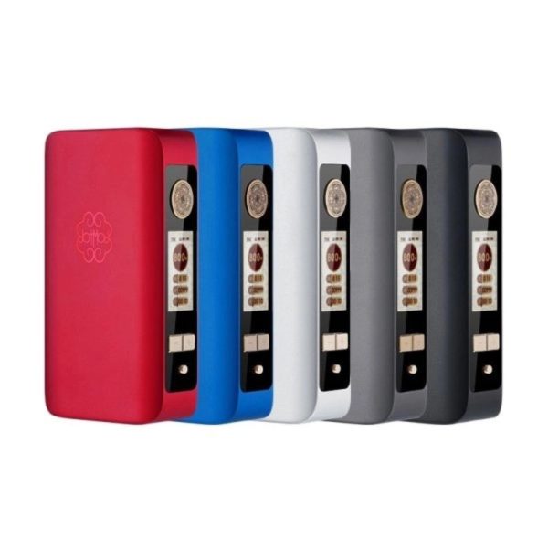 Dotmod dotBox V2 220W box mod dual 18650 battery box display 1.08